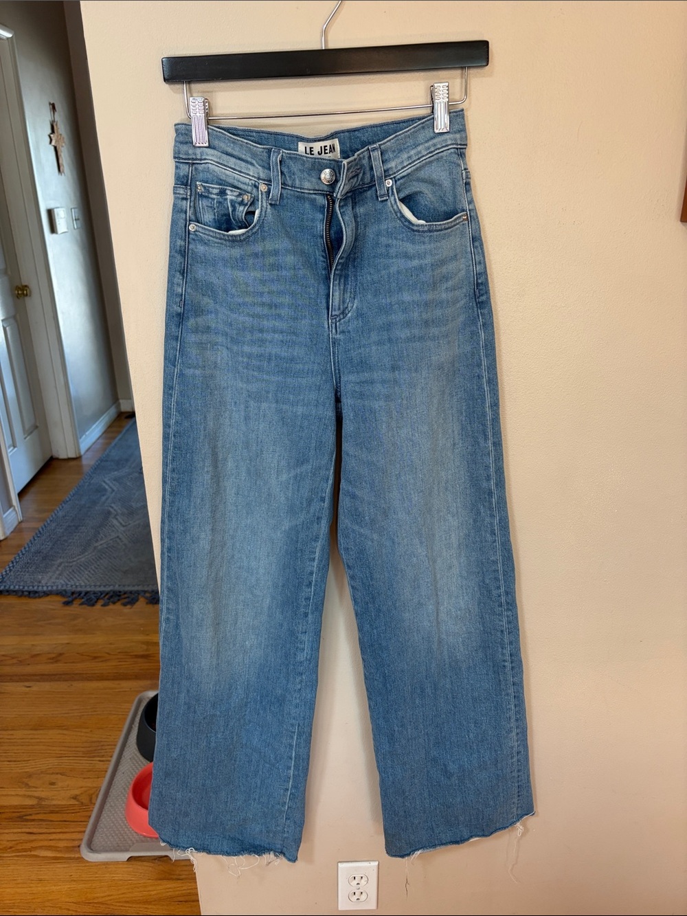 Le Jean wide leg jeans